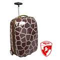 Heys XCase Exotic Giraffe 20 inch Polycarbonate Carry on