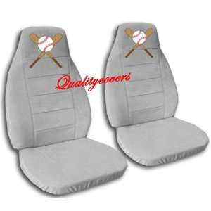  Silver Baseball seat covers. 40/60 split seat covers for a Ford 