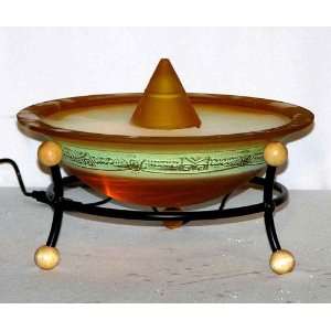    Table Fountains ~ Amber Color Mist Fountain