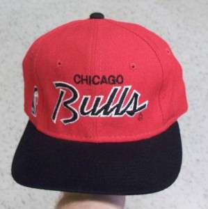 Chicago Bulls hat fitted VINTAGE Sports Specialties classic FITTED sz 