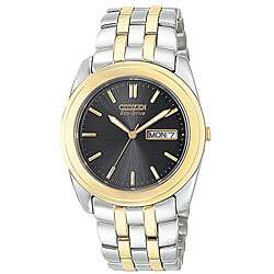 Citizen Mens Eco Drive Two tone Watch  Overstock