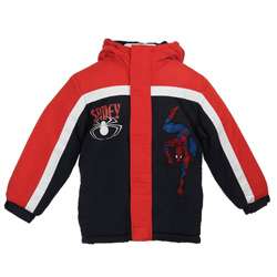 Marvels Spider Man Boys Hooded Coat  