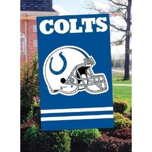 Indianapolis Colts House/Porch Embroidered Banner Flag 44X28:  