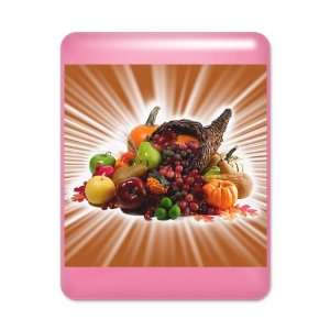    iPad Case Hot Pink Thanksgiving Cornucopia 