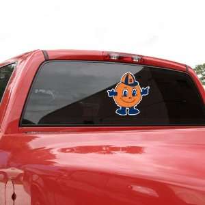  Syracuse Orange Team Mascot Window Decal Sports 