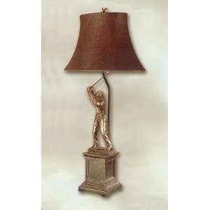  Male Golfer Table Lamp