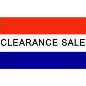 Clearance SALE MESSAGE Flag   3 foot by 5 foot Polyester (NEW) Patio 