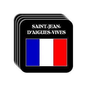 France   SAINT JEAN DAIGUES VIVES Set of 4 Mini Mousepad Coasters