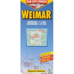  Weimar (City Map) (9783897070257): Books
