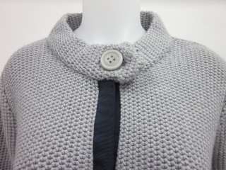 LAUNDRY BY DESIGN Gray 3/4 Sleeve Sweater Cardigan Sz L  