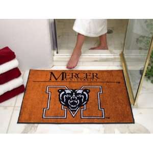  Mercer University Mercer All Star Mat Rectangle 3.00 x 4 