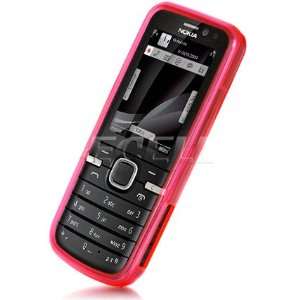  Ecell   PINK SILICONE RUBBER SKIN CASE FOR NOKIA 6730 