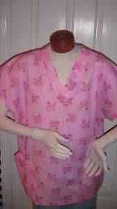 PINK PANTHER Medical Scrub Shirt   Large  