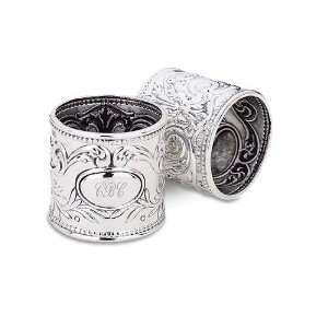   and Barton Sterling Silver Francis I Napkin Ring: Kitchen & Dining