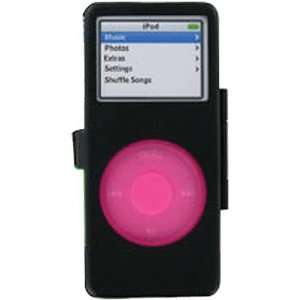  PDO Aluminum N2 case for iPod Nano (Black case with pink 