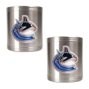   2pc Stainless Steel Can Holder Set  Primary Logo
