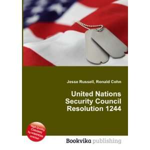  United Nations Security Council Resolution 1244 Ronald 