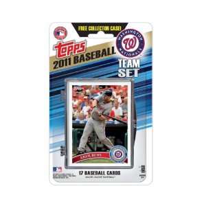  MLB Washington Nationals 2011 Topps Team Sets: Sports 