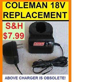 Coleman (Obsolete) 18v Volt Battery Charger Replacement  