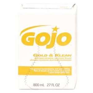  GOJO Gold & Klean Antimicrobial Lotion Soap Refill Case 