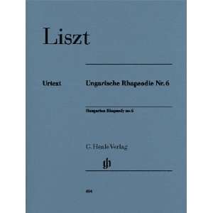  Liszt Hungarian Rhapsody no. 6 (Henle Urtext) Ernst 