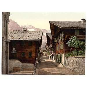  Champéry, Principal Street, Valais, Alps of, Switzerland Home