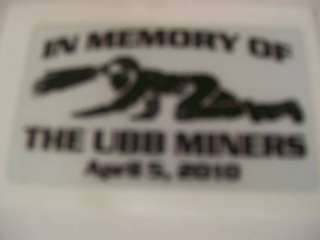 UBB Massey Memory Coal Mining Sticker # 166  