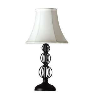  Beautifully Designed Linen Shade Iron Table Lamp: Home 