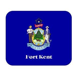  US State Flag   Fort Kent, Maine (ME) Mouse Pad 