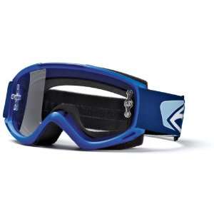   Moto Series Goggles Fuel V.1 Blue Anti Fog Lens Free Rolls Offs System
