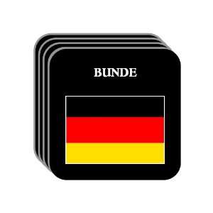 Germany   BUNDE Set of 4 Mini Mousepad Coasters