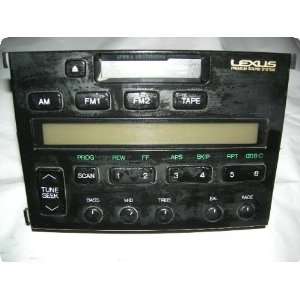  Radio  LEXUS SC SERIES 95 98 receiver (w/cassette), w/o 