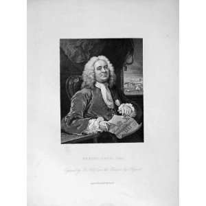  C1833 Hogarth Portrait Daniel Lock Esq Engraving