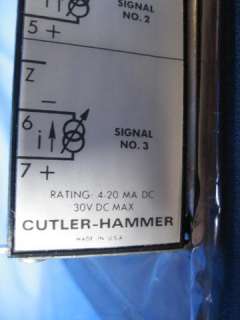CUTLER HAMMER D520TA1 ANALOG OUTPUT MODULE 4 20  