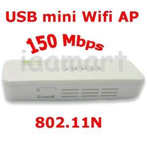   Wireless N AP Client Adapter Wifi Router Network Range Expander  