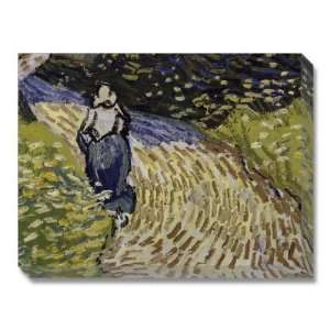   in Auvers Sur Oise, c.1890 by Vincent van Gogh, 24x18: Home & Kitchen