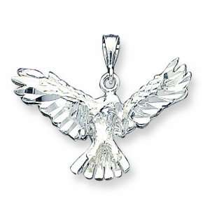  Sterling Silver Eagle Pendant: Jewelry