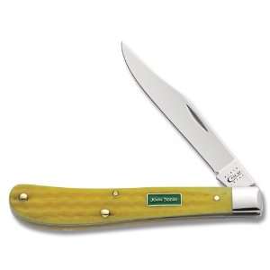  John DeereSlimline Trapper with Corn Cob Jigged Yellow 