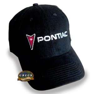  Pontiac Hat Cap Black Apparel Clothing Automotive