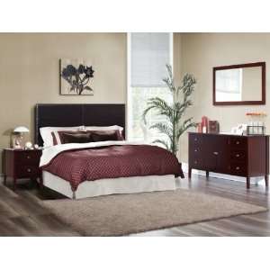   Piece Bedroom Set (Java) (51.18H x 62.6W x 1.5D): Furniture & Decor