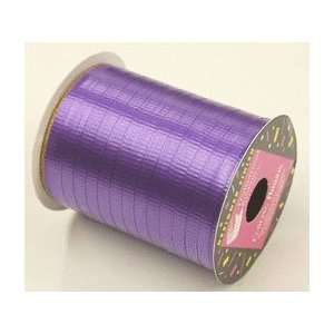  Mayflower 11594 50 Foot Poly Ribbon   Purple Pack Of 12 