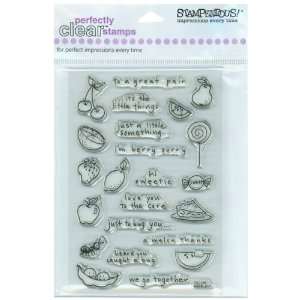  Stampendous Perfectly Clear Stamps 4X6 Sheet Lit 