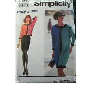  MISSES DRESS OR TOP AND SKIRT SIZE 6 8 10 12 14 SIMPLICITY 