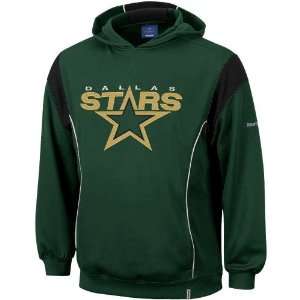  Reebok Dallas Stars Green Showboat Hoody Sweatshirt 
