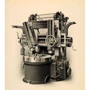   Machinery Vintage Print   Original Halftone Print