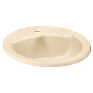American Standard 0419.111.021 Cadet Oval Countertop Sink with Center 