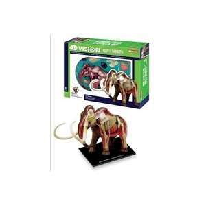  4D Vision Anatomy Kit Wooly Mammoth Toys & Games