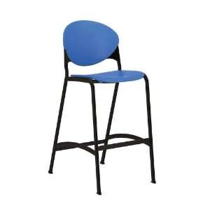  National Office Furniture Cinch Armless Stool with Black 