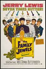 The Family Jewels 1965 Orig Movie Poster   Jerry Lewis  