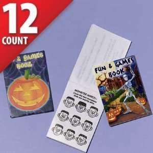  Halloween Activity Pads 12ct Toys & Games
